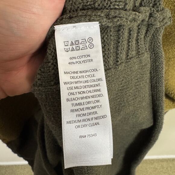 Tahari Funnel Neck Long Sleeve Pullover Knit Sweater US Women's XS - Picture 7 of 8